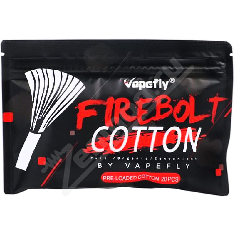 Фото и внешний вид — Вата Vapefly Firebolt Cotton
