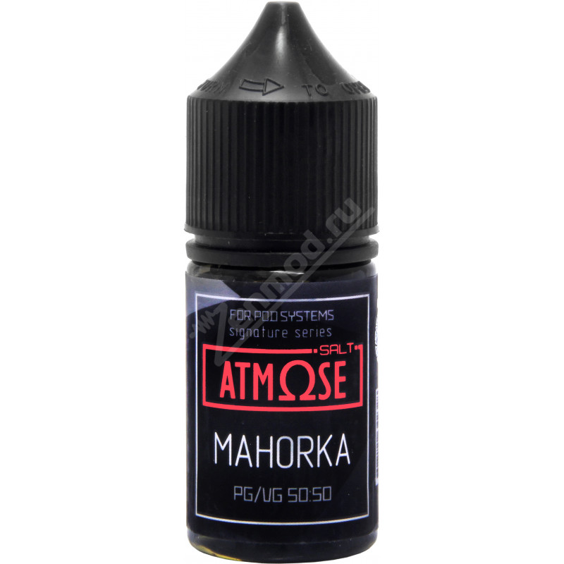 Фото и внешний вид — Atmose Salt - Mahorka 30мл