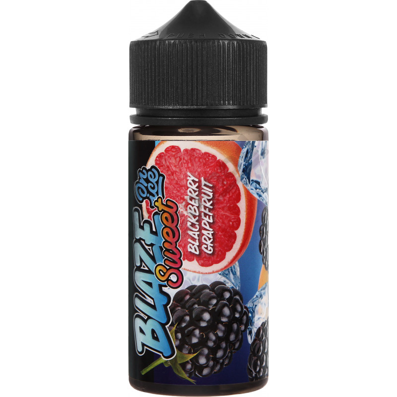 Фото и внешний вид — BLAZE SWEET ON ICE - Blackberry Grapefruit 100мл