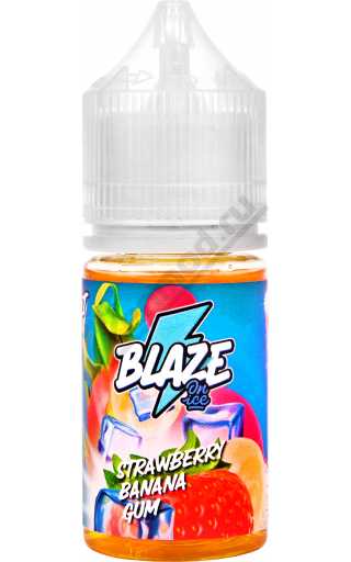 BLAZE SALT - Strawberry Banana Gum ON ICE 30мл