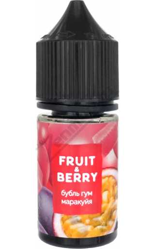 Fruit & Berry SALT - Бубль гум и маракуйя 30мл