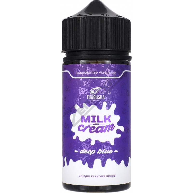 Фото и внешний вид — Tunguska Milk & Cream - Deep Blue 100мл