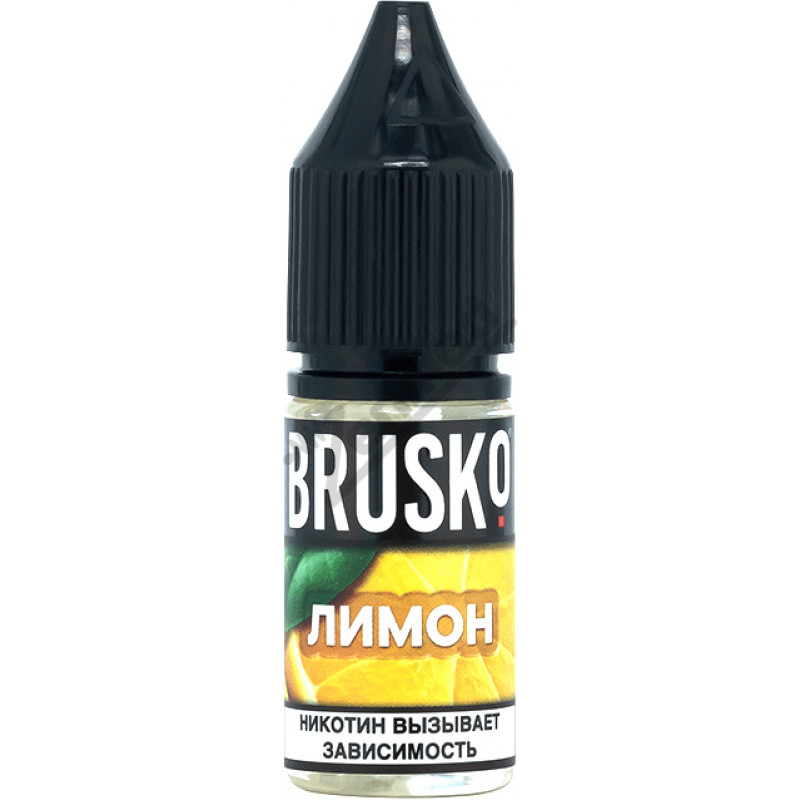 Фото и внешний вид — Brusko SALT - Лимон 10мл