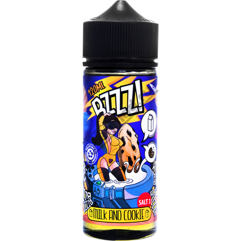 Фото и внешний вид — CC BZZZ! - Milk and Cookie 120мл