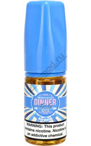 Dinner Lady SALT - Blue Menthol 30мл
