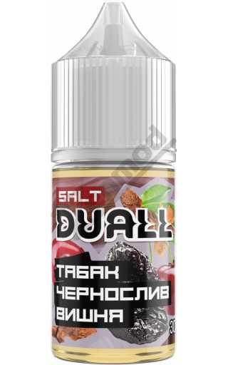 DUALL SALT - Табак, Чернослив, Вишня 30мл