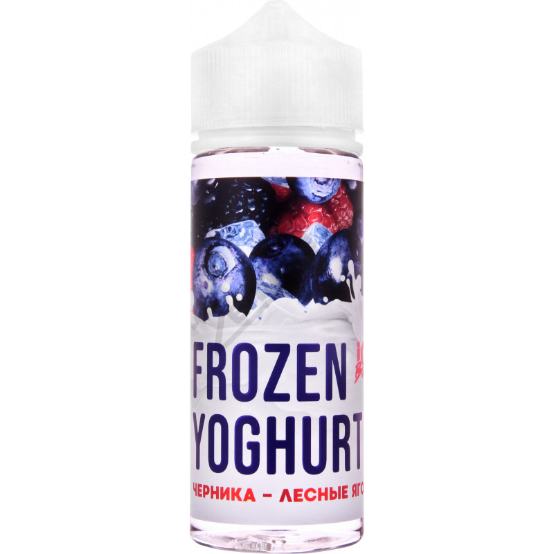Фото и внешний вид — FROZEN YOGHURT (Ice Boost) - Черника, Лесные ягоды 120мл