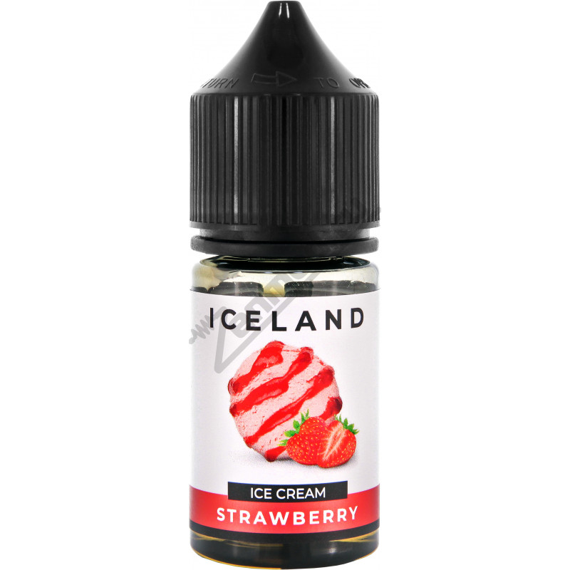 Фото и внешний вид — ICELAND SALT - Strawberry 30мл