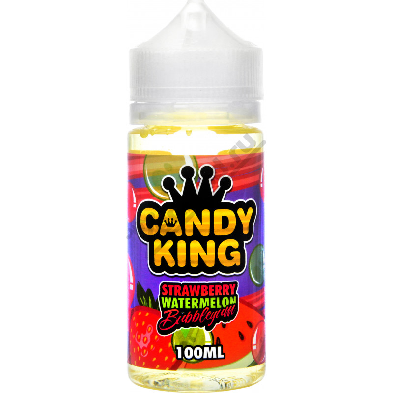 Фото и внешний вид — Candy King - Strawberry Watermelon Bubblegum 100мл
