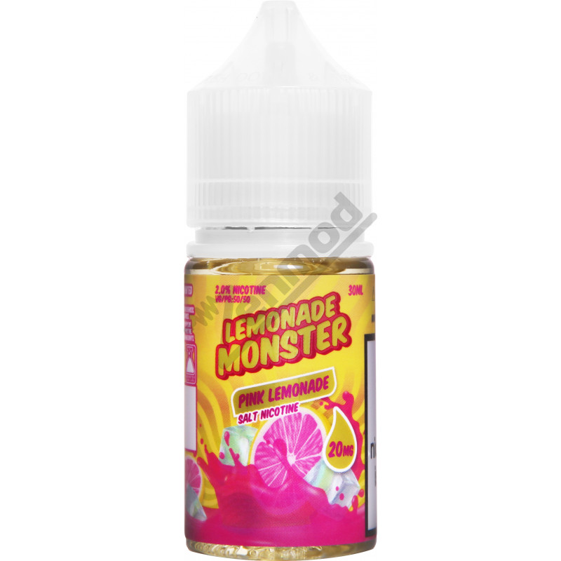 Фото и внешний вид — Lemonade Monster SALT - Pink Lemonade 30мл