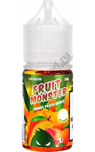Fruit Monster SALT (USA) - Mango Peach Guava 30мл