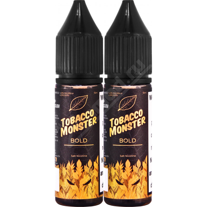 Фото и внешний вид — Tobacco Monster SALT - Bold 2x15мл