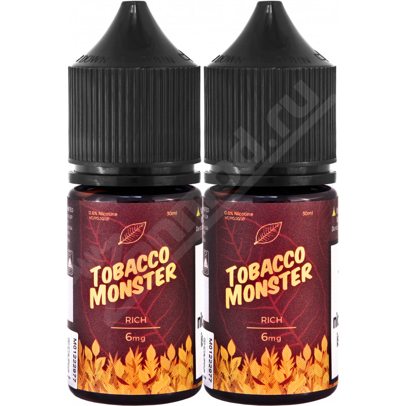 Фото и внешний вид — Tobacco Monster - Rich 2x30мл