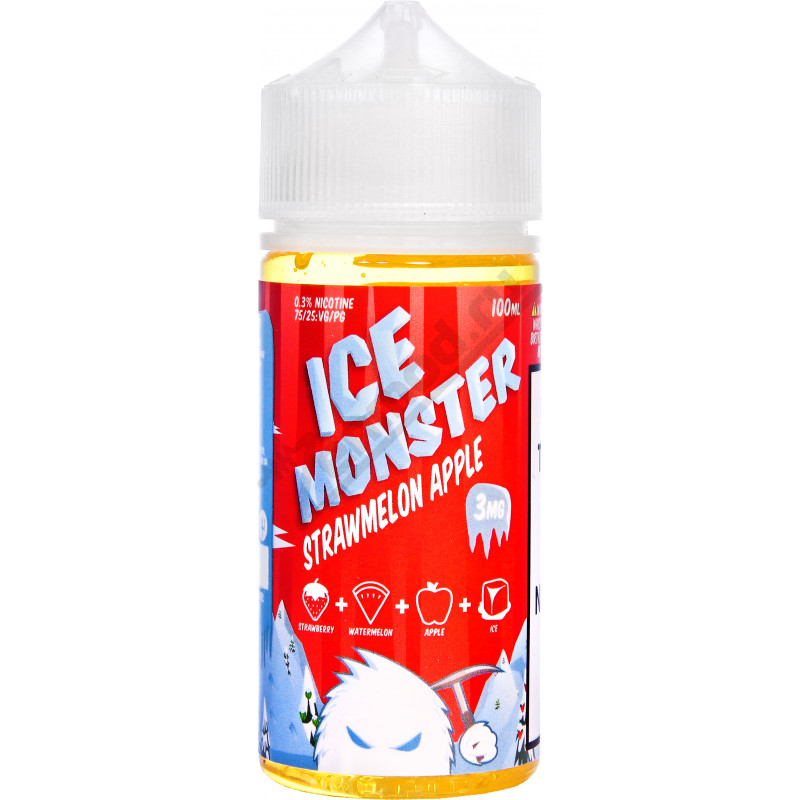 Фото и внешний вид — Ice Monster - StrawMelon Apple 100мл