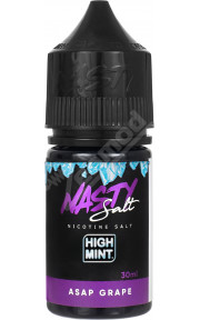Nasty High Mint SALT - Asap Grape 30мл
