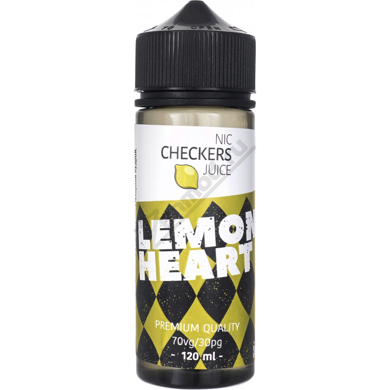 Фото и внешний вид — Checkers - Lemon Heart 120мл