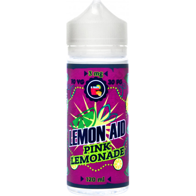 Фото и внешний вид — Lemon Aid - Pink Lemonade 120мл