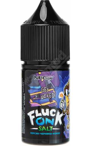 NRGon EGOшка FluckOn SALT - Персик-Черника-Кокос 30мл