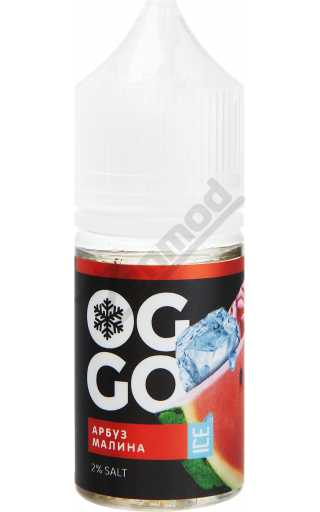 OGGO BERRIES DOUBLE ICE SALT - Арбуз Малина 30мл