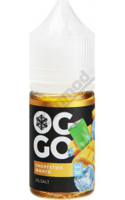 OGGO VOLT DOUBLE ICE SALT - Энергетик Манго 30мл
