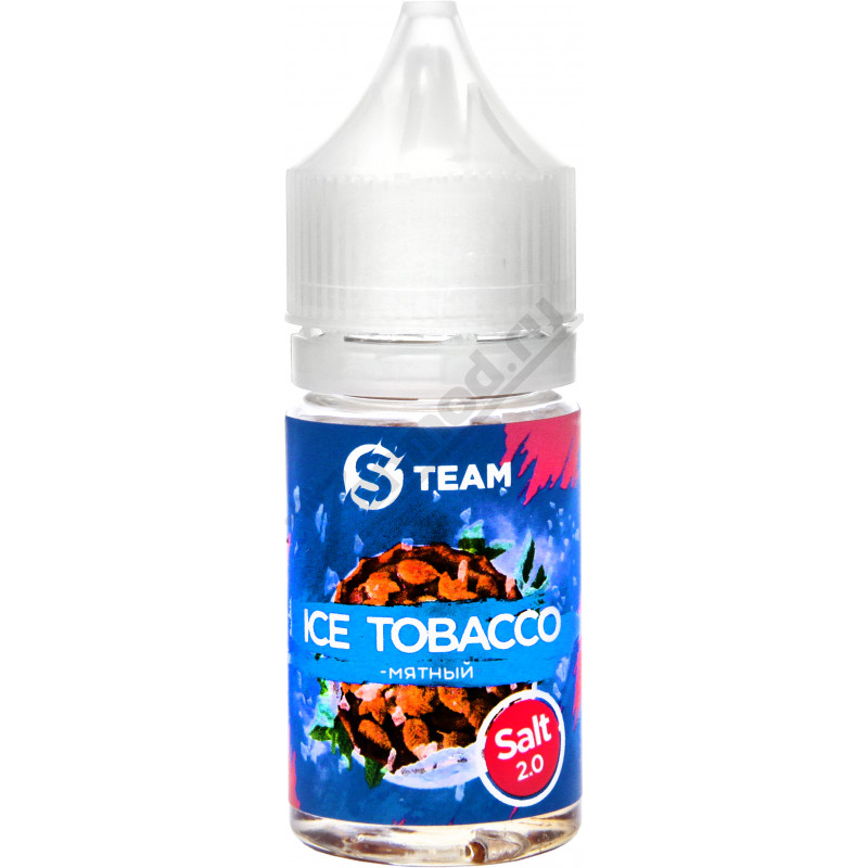 Фото и внешний вид — S Team Salt 2.0 - Ice Tobacco Мятный 30мл