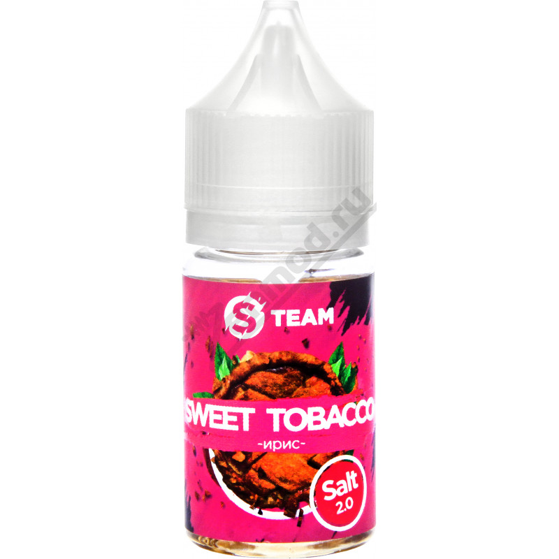 Фото и внешний вид — S Team Salt 2.0 - Sweet Tobacco Ирис 30мл