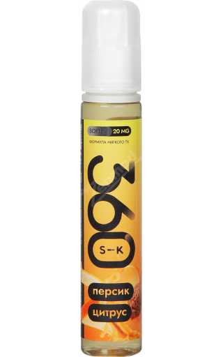 SK S-K 360 SALT - Персик Цитрус 30мл SK S-K 360 SALT - Персик Цитрус 30мл