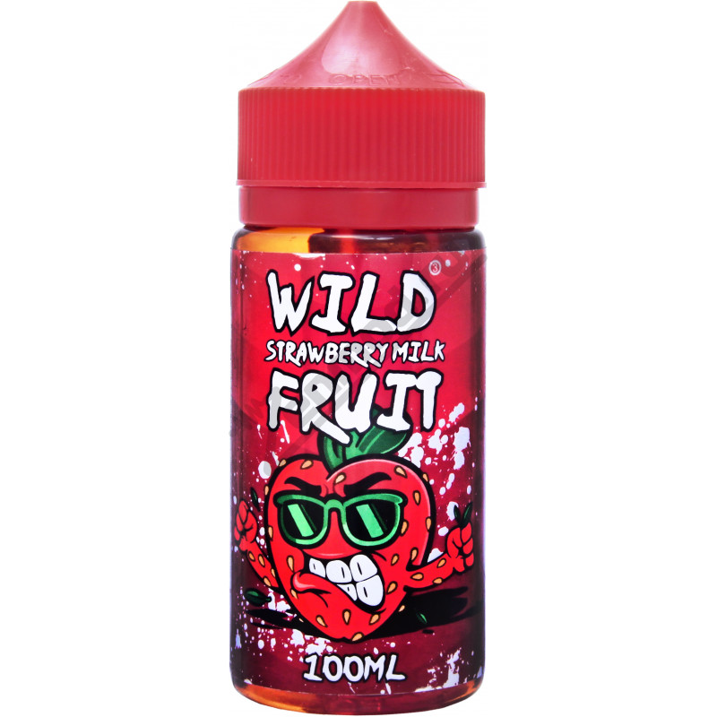 Фото и внешний вид — Wild Fruit - Strawberry Milk 100мл