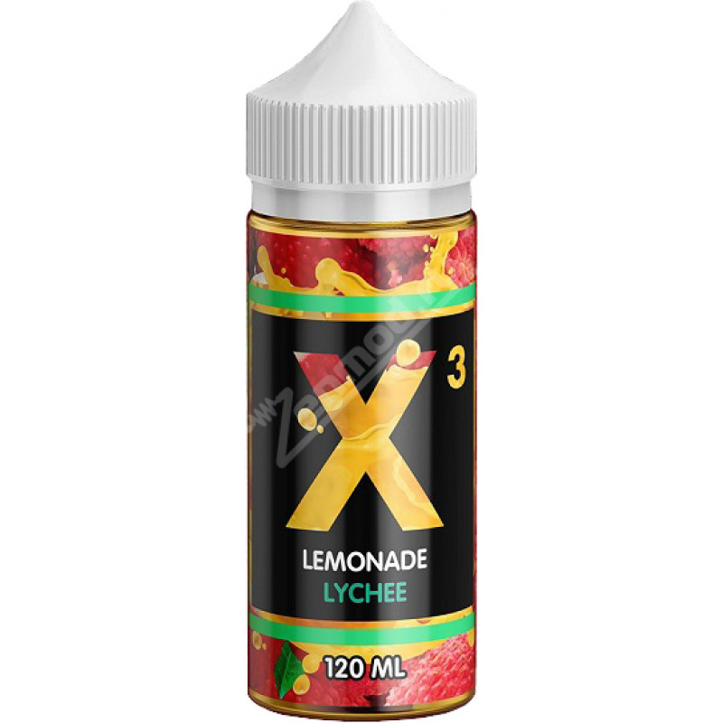Фото и внешний вид — X-3 Lemonade - Lychee 120мл