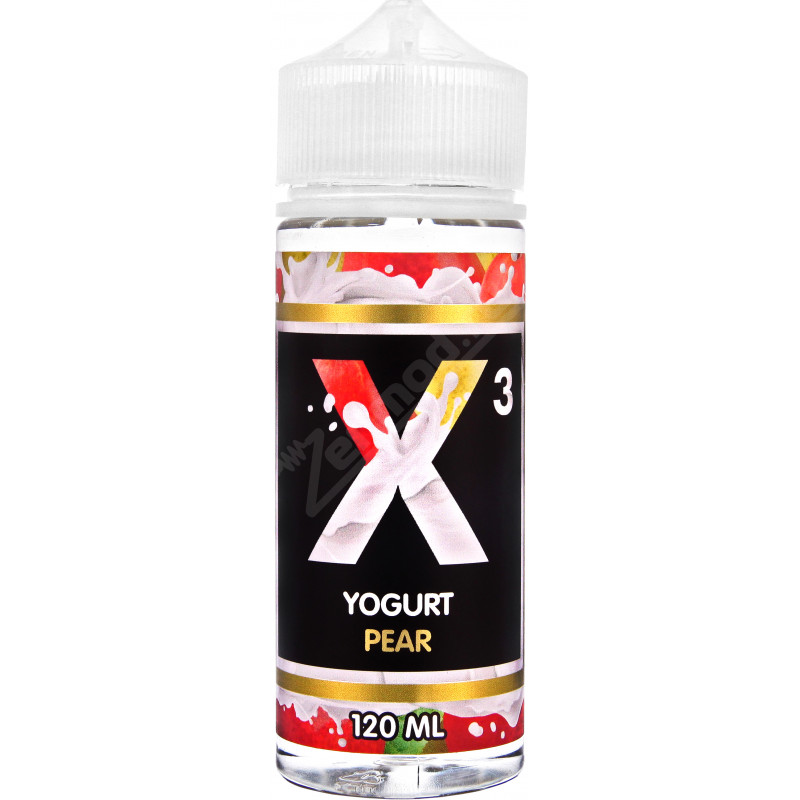 Фото и внешний вид — X-3 Yoghurt - Pear 120мл