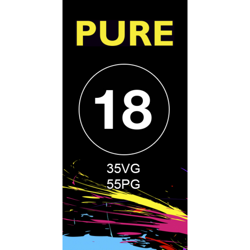 Фото и внешний вид — Основа Pure 100мл традиционная 18мг