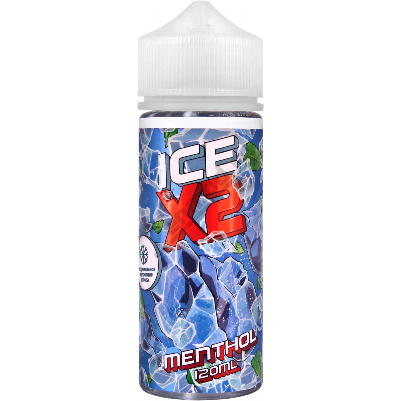 Фото и внешний вид — ICE X2 - Menthol 120мл