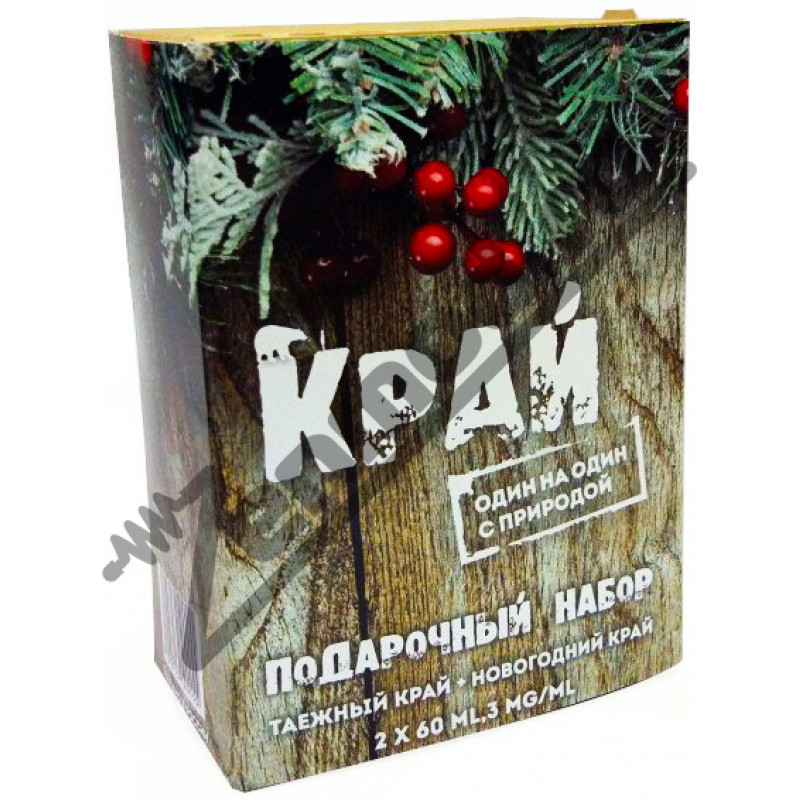 Фото и внешний вид — Край - Подарочный набор (Таежный+Новогодний) 2х60мл