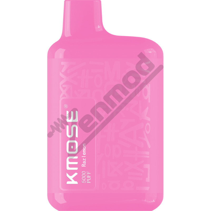 Фото и внешний вид — KMOSE GUM 5000 - Малина Лимон