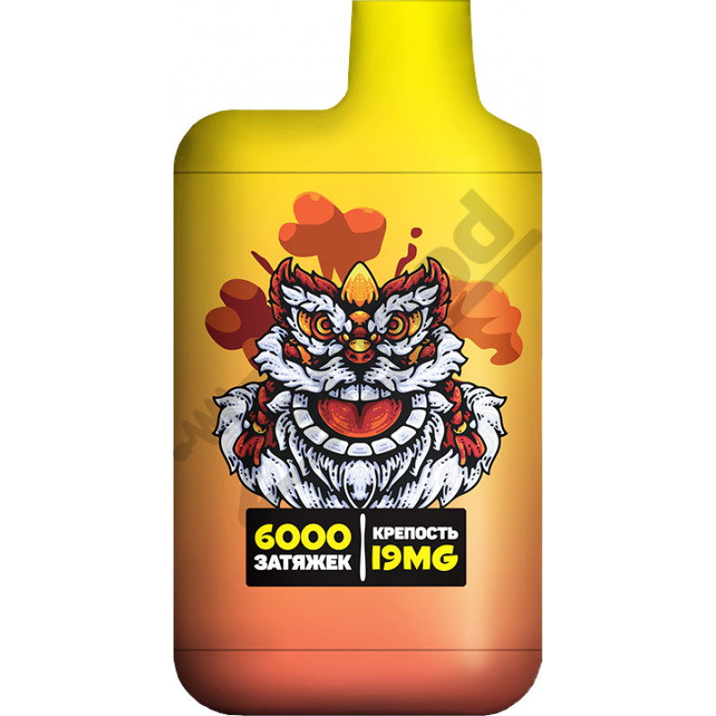Фото и внешний вид — TURBO 6000 - Honey Mango Banana