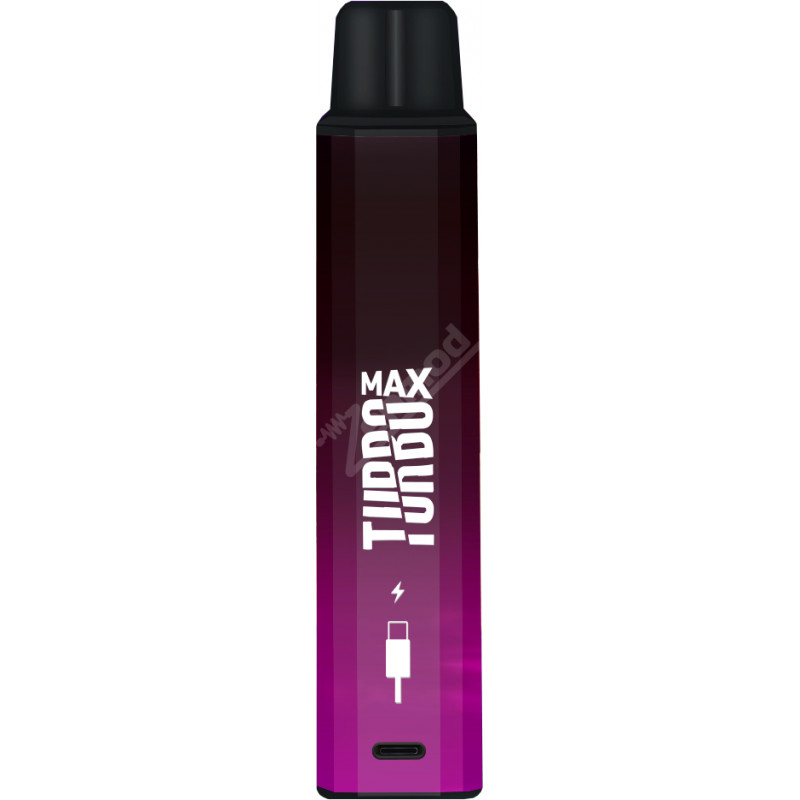 Фото и внешний вид — TURBO MAX 2200 - Apple Blackcurrant Strawberry