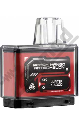 Vapengin Jupiter 3000 Cartridge - Персик Манго Арбуз