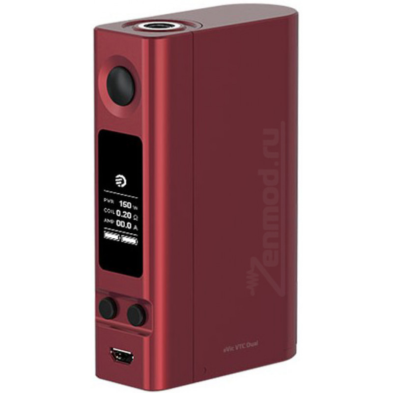 Фото и внешний вид — Joyetech eVic VTC Dual 150W Red